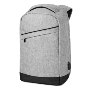Berlin Laptop Backpack Grey