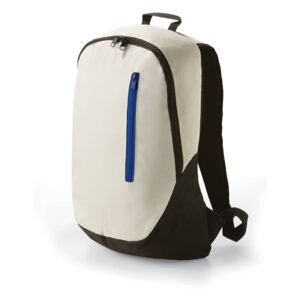 Side Zip Back Pack Navy