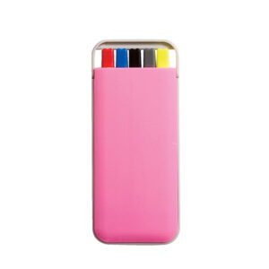 Big 5 Pen,Pencil&HighlighterSet Pink