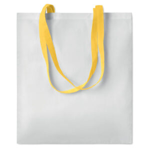 Colour Handle Shopper Yellow