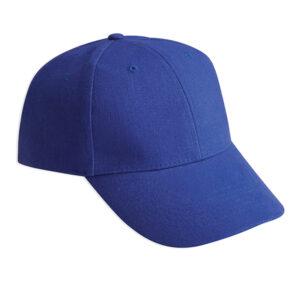 6 Panel Heavy Brush Royal Blue