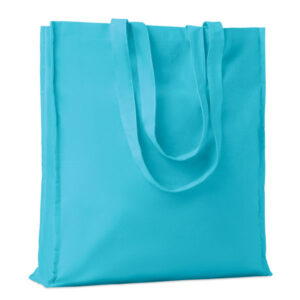 Cotton Colour Shopper Turquoise