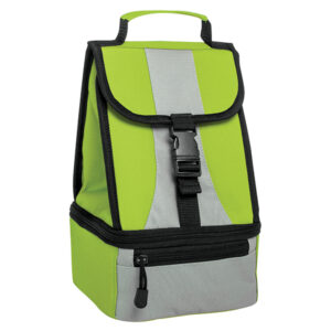 Double Becker Clip Cooler Grey Lime & Black