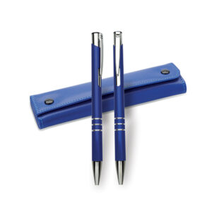 Gemello Pen and Pencil Set Royal Blue