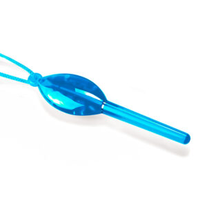 Oval Neck Pen Turquoise