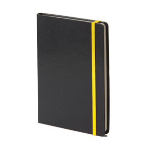 A5 Journal with Strap Yellow