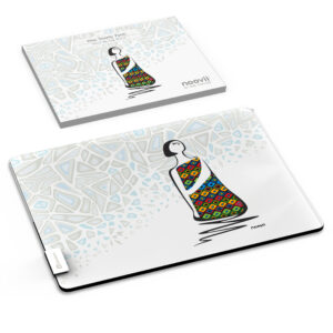 Andy Cartwright Miss Smarty Pants Glass Serving Board