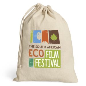 Green Earth Cotton Drawstring Bag
