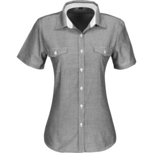 Ladies Short Sleeve Windsor Shirt