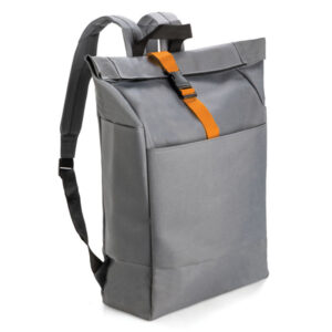 Roll Down Backpack Document Bag Orange