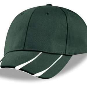 Steeldale Heavy Brushed Cotton 6 Panel Cap - Green Only