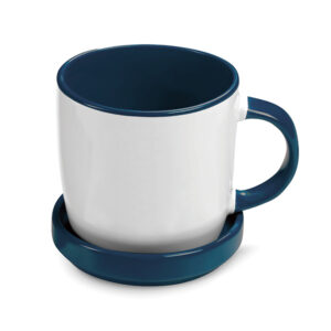 Enjoy Sub Mug & Coaster Navy