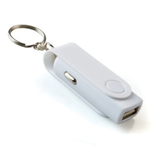 Swivel Car Charger White