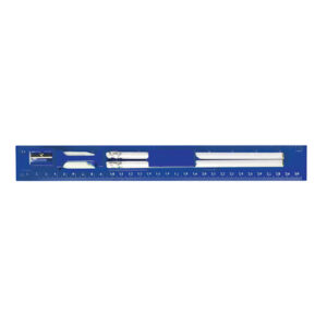 Student Ruler and Pencil Set Blue