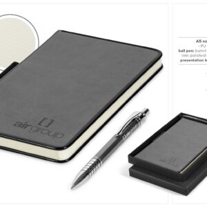 Signature A5 Notebook Gift Set