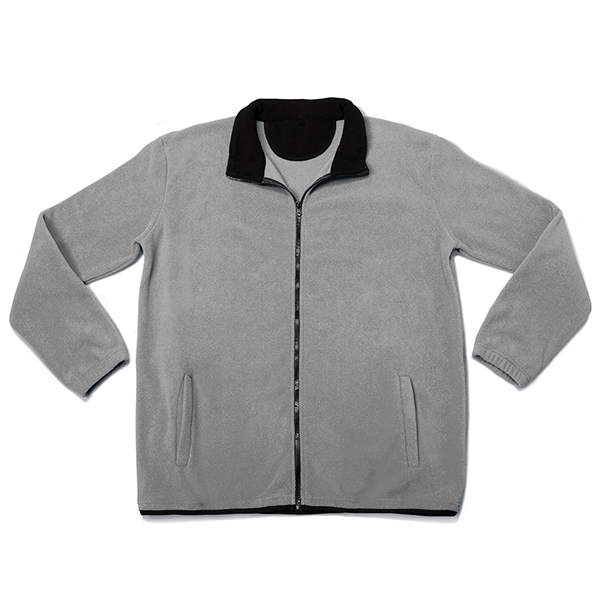 Mens Fleece Jacket Grey