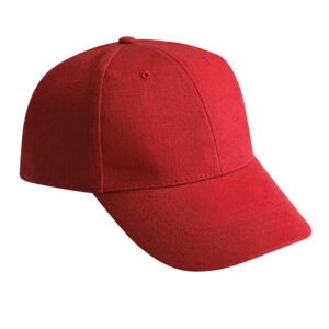 6 Panel Heavy Brush Red