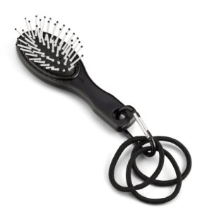 Anastasia Carabiner Brush & Elastic Bands