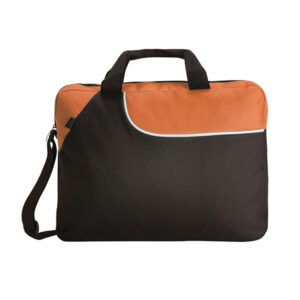 Weekend Conference Bag Black & Orange