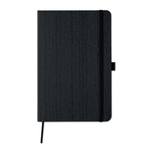 Wood Finish Notebook Black