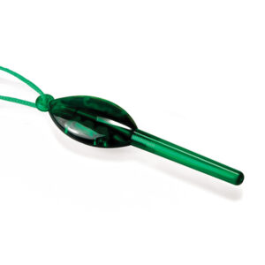 Oval Neck Pen Green