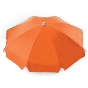8 Panel Beach Umbrella WB Orange