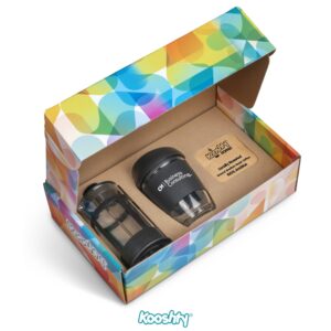 Kooshty Brew Koffee Set With Black Plunger