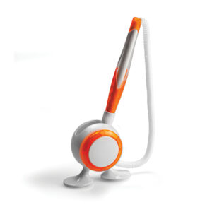 Counter Top Pen in Holder Orange