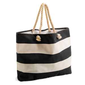 Trendy Beach Bag Black