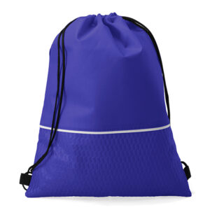 Ridge Drawstring Bag Blue