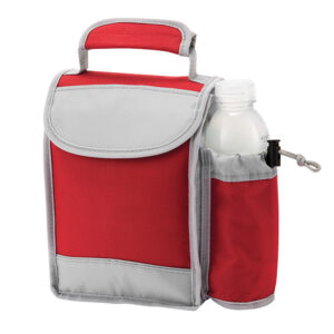 Two in One Cooler Grey & Red