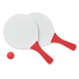Mini Match Beach Tennis Set Red