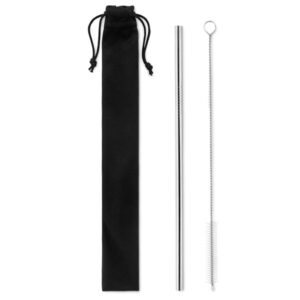 Stainless Steel Straw Silver