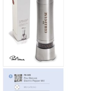 Paul Bocuse Electric Pepper Mill