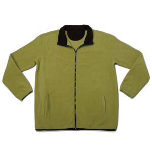 Mens Fleece Jacket Khaki