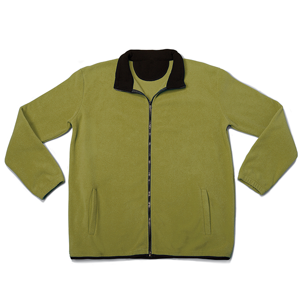 Mens Fleece Jacket Khaki