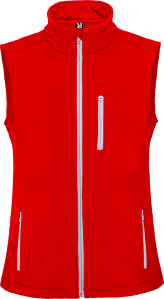 NevadaSoftshellMensVest Red