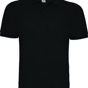 Pegaso Pique Polo Black