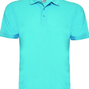 Pegaso Pique Polo Turquoise