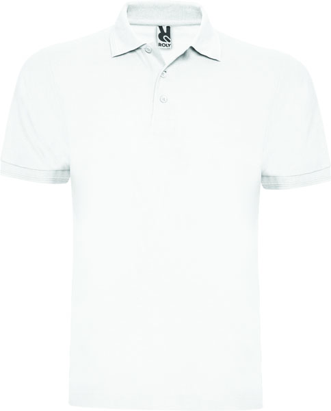 Pegaso Pique Polo White
