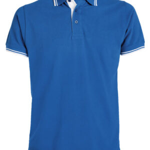 Montreal 2 Tone Golfer/RoyalBlue & White Royal Blue