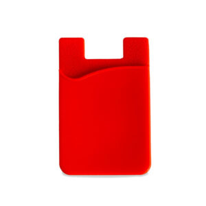 Premium Phone Card Holder Red