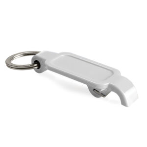 Aero Keyholder Bottle Opener White
