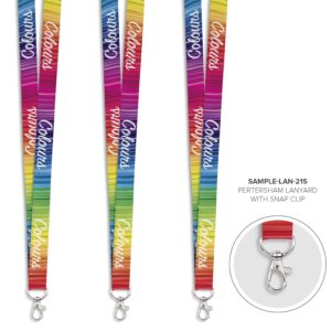 Petersham Lanyard With Snap Clip - Sample