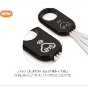 Radiant 3-In-1 Light-Up Connector Cable