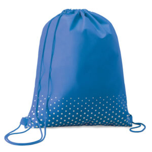 Polka Dot Drawstring Blue