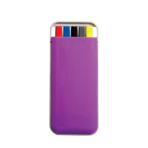 Big 5 Pen, Pencil&HighlighterSet Purple