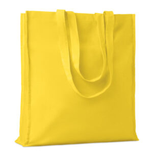 Cotton Colour Shopper Yellow