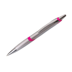 Stargate Ballpoint Pen Silver & Pink
