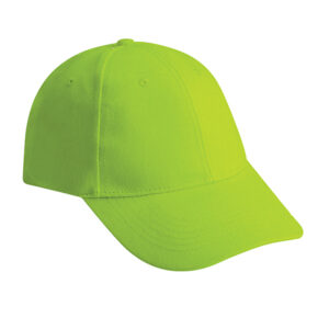 6 Panel Heavy Brush Lime